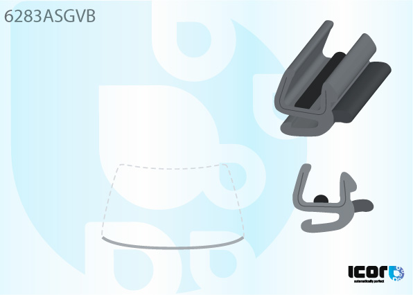 OPEL ZAFIRA 98- WS BOTTOM GLASS EDGE