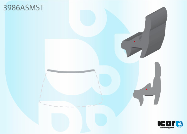 HONDA ACCORD SAL/EST 2002- WS UPPER MOULDING