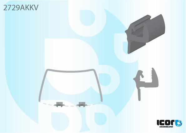 CITROEN XSARA PICASSO 99- WS U MOULD+2 SPACERS