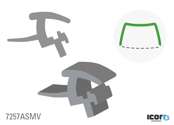 RENAULT MEGANE SCENIC 2003- VR SIERLIJST