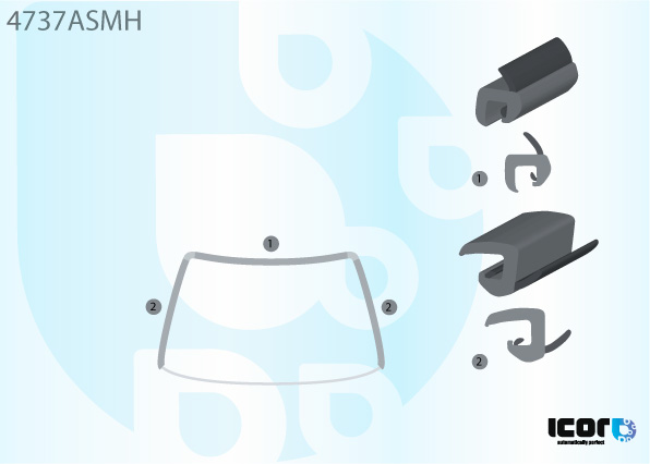 LANCIA YPSILON 2003- WS U MOULDING