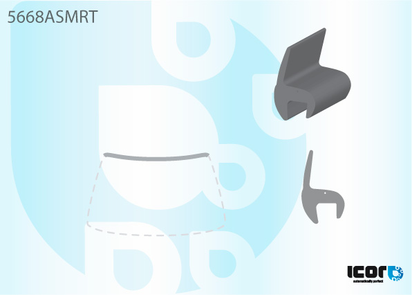 MITSUBISHI OUTLANDER 2003- BOVENSTE SIERLIJST VOORR.