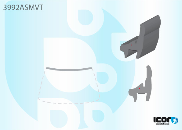 HONDA FR-V 2004- WS UPPER MOULDING