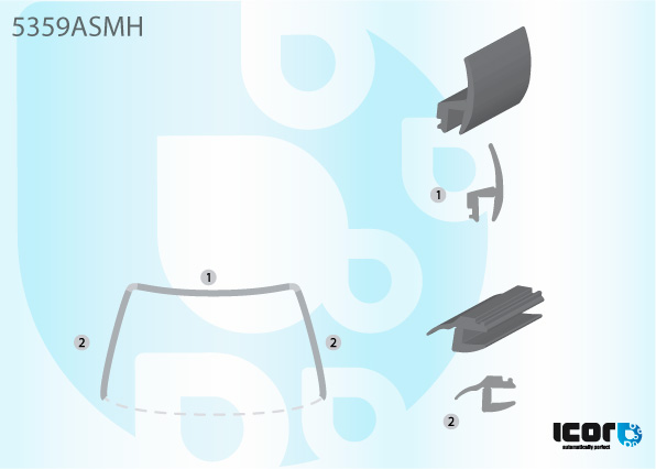 SMART FOR FOUR 2004- WS MOULDING