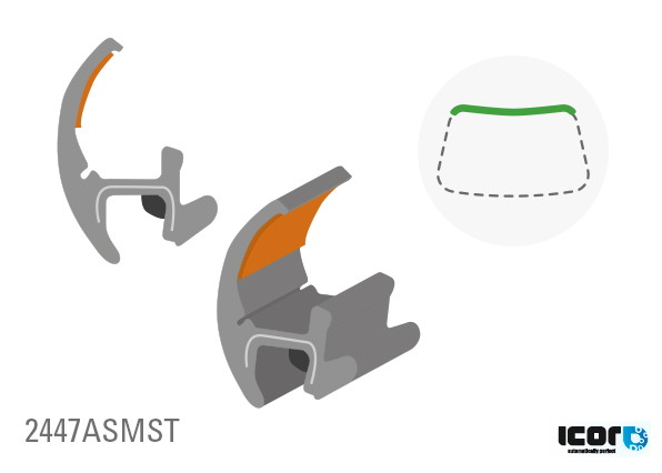 BMW 3 SERIES (E90) 2005- WS UPPER MOULDING