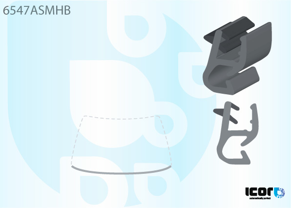 PEUGEOT 1007 10/2004- MOULURE INF DE PB