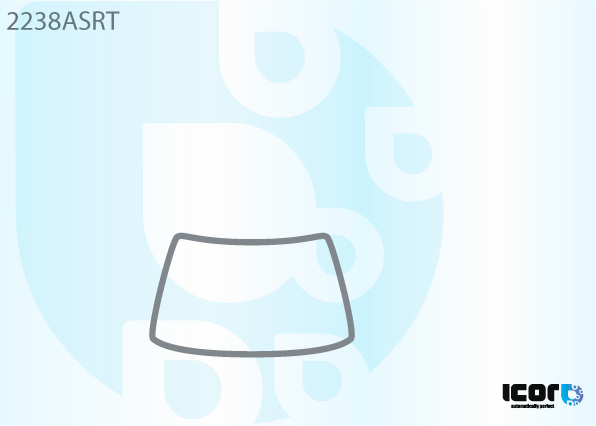 MG MGB SPORTS 76-81 VOORRUIT RUBBER