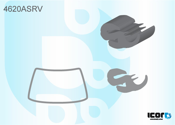 LEYLAND/DAF F400 83- / CONVOY 90- WS RUBBER