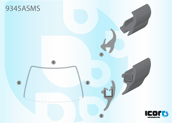 LONDON TAXI TX1 TAXICAB 98- MOULURE PB