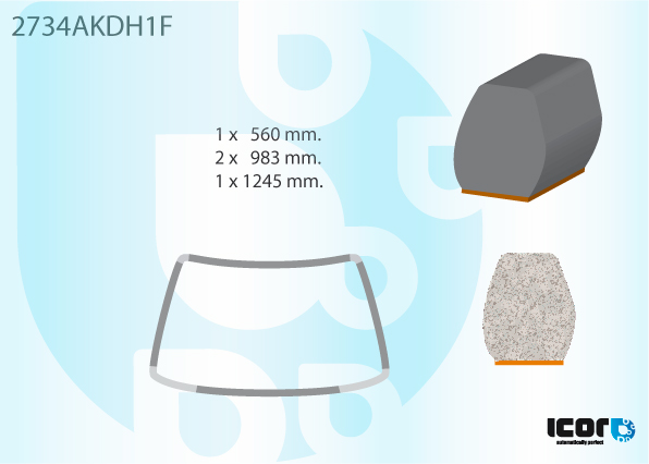 CITROEN C1 2005- SET OF WS INNER DAMS