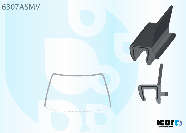 VAUXH/OPEL ZAFIRA 2005- 3/4 SIERLIJST VOORRUIT