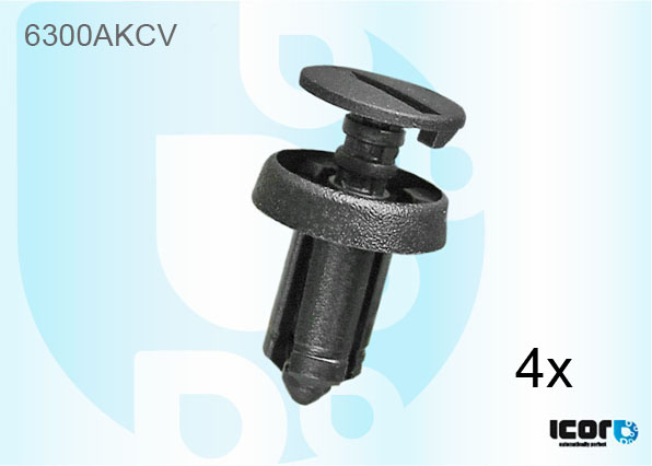 OPEL VIVARO 2001- SET OF 4 WS CLIPS