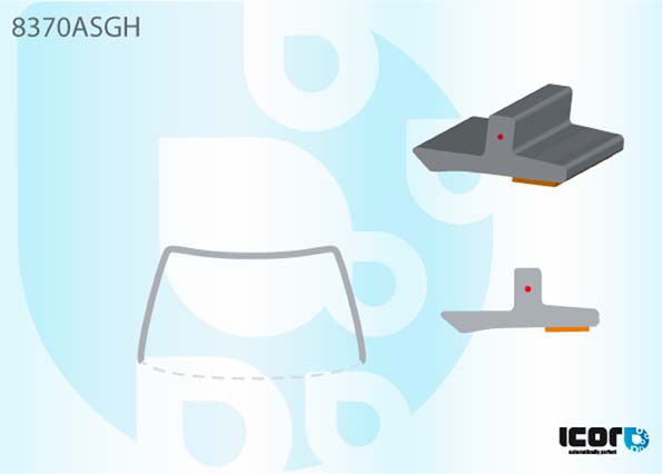 TOYOTA YARIS 3D+5D 2006- WS PROFILE w/adhesive tape