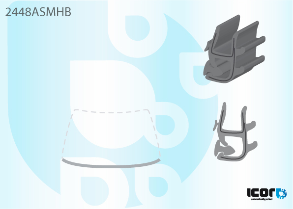 BMW 1 SERIES 2005- WS BOTTOM MOULDING