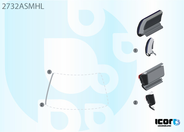CITROEN C4 2004- WS LEFT MOULDING