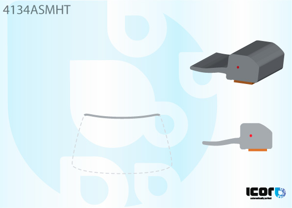 HYUNDAI ACCENT 2006- VOORRUIT BOVENKANT SIERLIJST