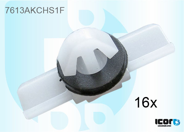 SEAT LEON 2005- KIT OF 16 WS SIDE CLIPS