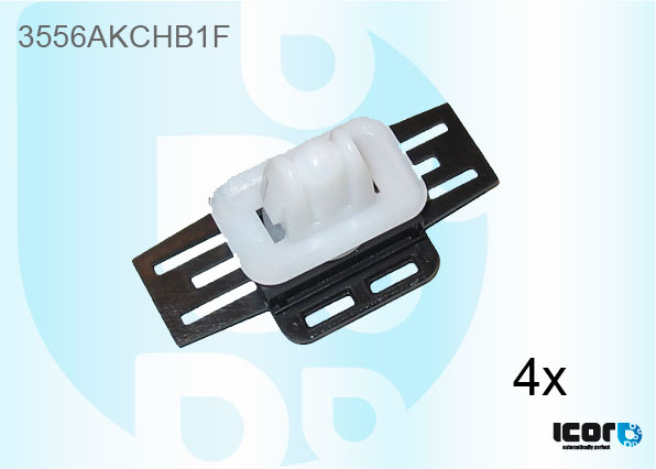 FORD FOCUS 98- KIT OF 4 WS BOTTOM CLIP