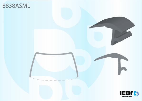 VOLVO FE 2007- VOORRUIT SIERLIJST