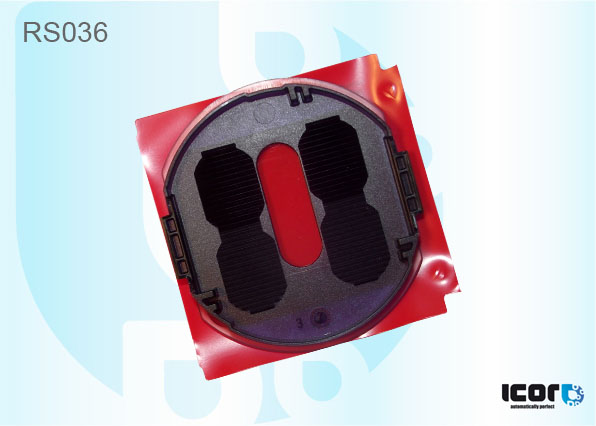 SUPPORT FIXATION DETECT LUMIERE+PLUIE MERCEDES CLASSE C 2006- (W204+W212) (PLASTIQUE BLEU)