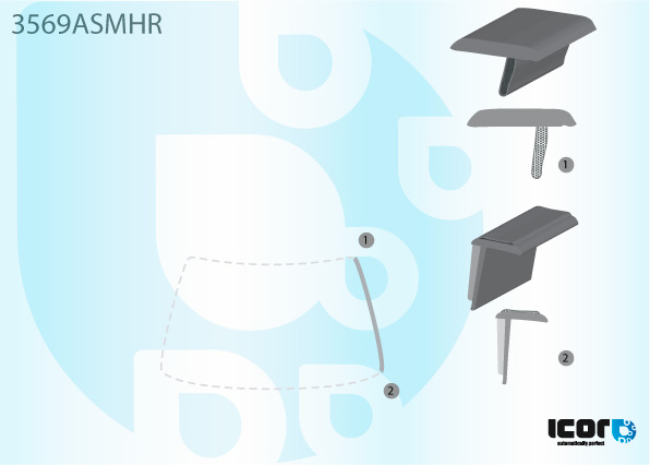 FORD MONDEO HBK+SAL+BRK 2007- MOULURE DROITE DE PB