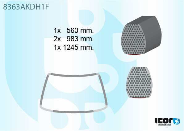 TOYOTA AYGO 2005- SET OF WS INNER DAMS