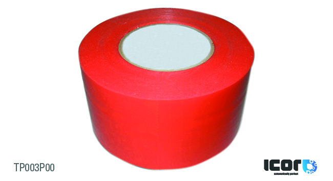 ORANGE ADHESIVE TAPE - 75MM - PERFORATED - LENGTH 90M