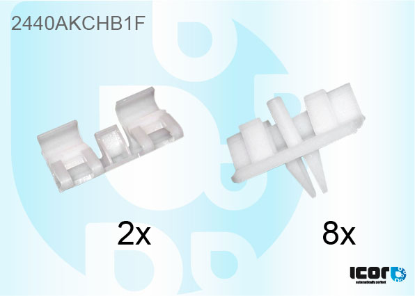 NEW MINI 2000- KIT OF 10 WS CLIPS