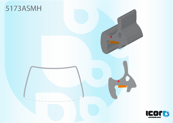 MAZDA 2 2007- MOULURE DE PB