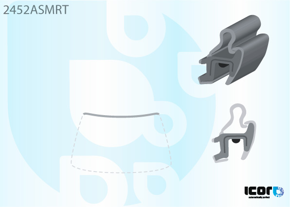 BMW X5 (E70) 2006- MOULURE SUP PB