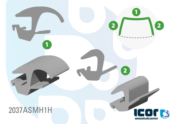 ALFA ROMEO 147 3D/5D 09/2004- VOORRUIT SIERLIJST