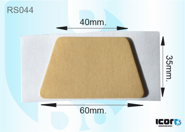 VHB PAD TRAPEZOIDAL SENSOR CHRYSLER-DAEWOO-KIA-HONDA-HYUNDAI-NISSAN - PACK OF 5