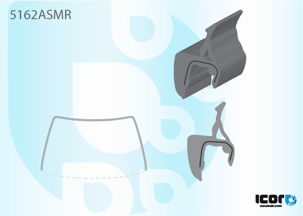 MAZDA TRIBUTE 2001- MOULURE DE PB