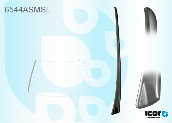 PEUGEOT 407 SAL+EST 2004- WS MOULDING - LEFT