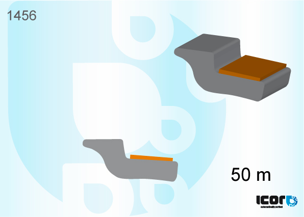 EPDM PROFILE W/ADHESIVE TAPE - BACKL AUDI-SEAT-SKODA - 50M COIL