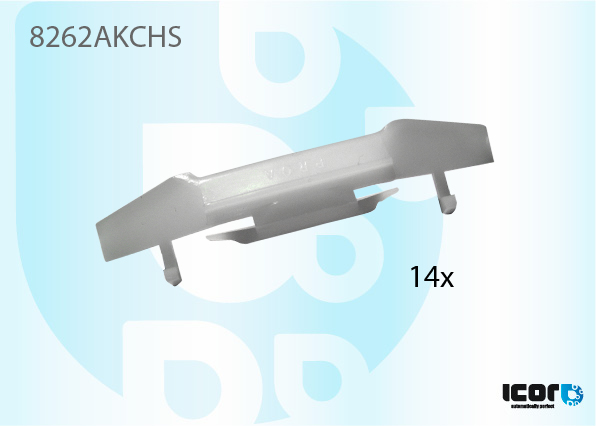 TOYOTA CARINA II AT171 SAL+EST+HBK 88-92 KIT OF 14 WS CLIPS