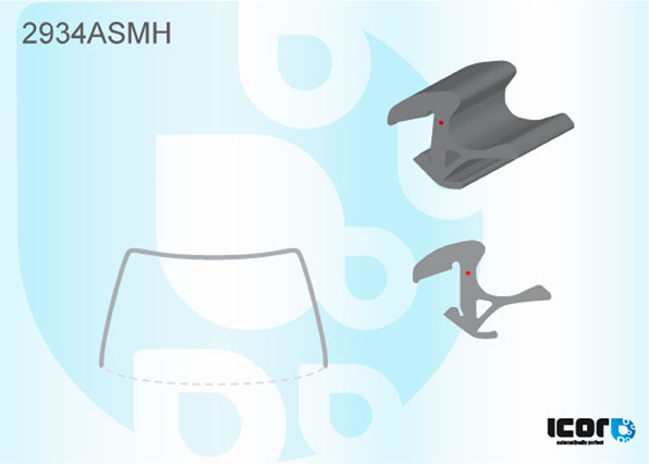 DAIHATSU CUORE 3D/5D 2008- WS MOULDING