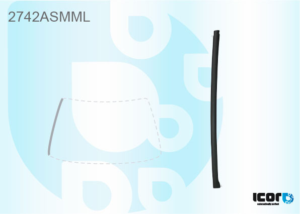 CITROEN C3 PICASSO 2009- MOULURE PB - GAUCHE