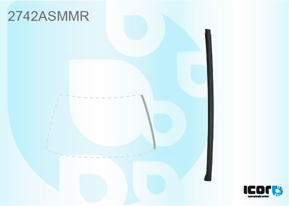 CITROEN C3 PICASSO 2009- WS MOULDING - RIGHT