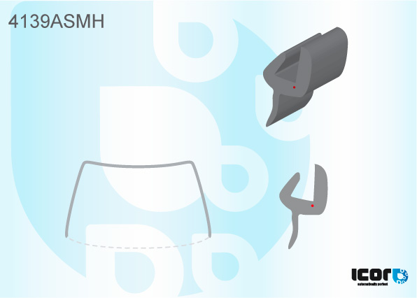 HYUNDAI i20 5P 2 VOL 2009- MOULURE DE PB