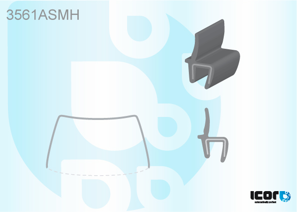 FORD STREET KA 2002- VOORRUIT SIERLIJST