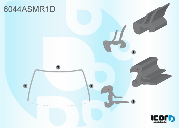 NISSAN QASHQAI ( P32L) AVEC TOIT OUVRANT 2006- MOULURE DE PB