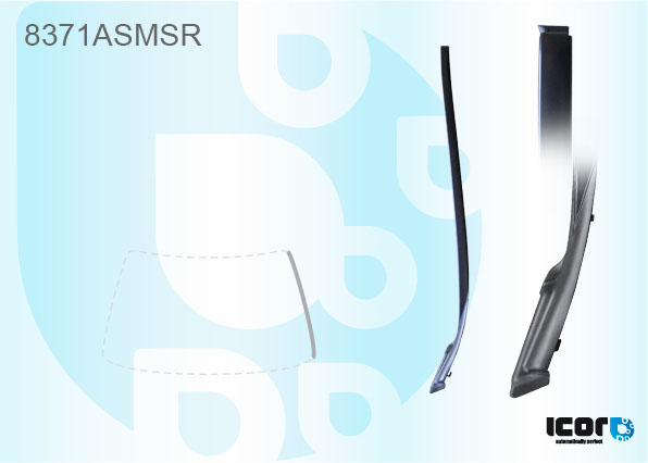 LEXUS IS200 2005- VOORRUIT SIERLIJST - RECHTS