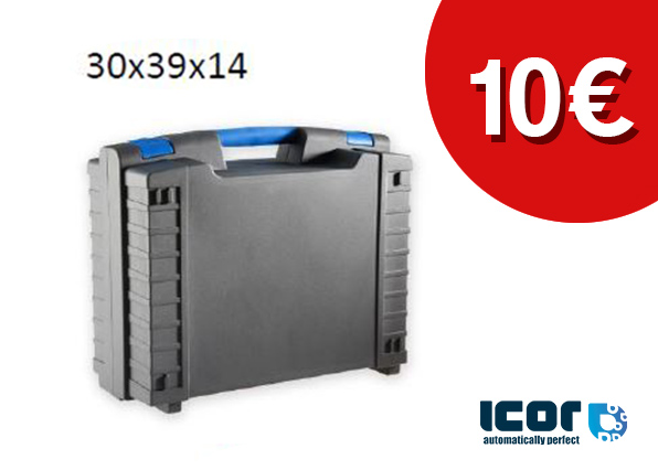 SUITCASE POLYPROPYLENE GRAY