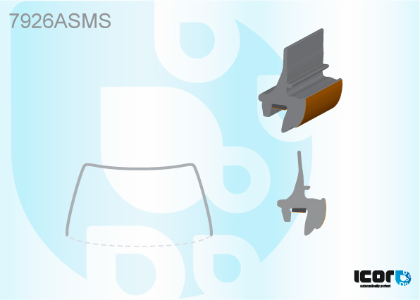 SUBARU IMPREZA 07/2001- MOULURE DE PB