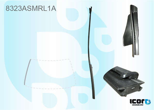 TOYOTA RAV4 2000- WS MOULDING - LEFT