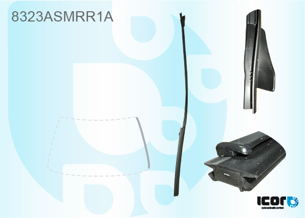 TOYOTA RAV4 2000- WS MOULDING - RIGHT