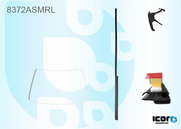 TOYOTA RAV 4 2006- WS MOULDING - LEFT