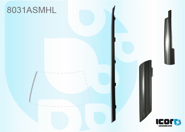 SUZUKI SWIFT 3D+5D 2005- WS MOULDING - LEFT