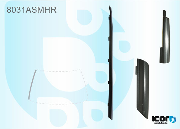 SUZUKI SWIFT 3D+5D 2005- WS MOULDING - RIGHT